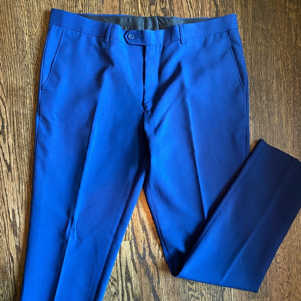 Navy Suit Pant
